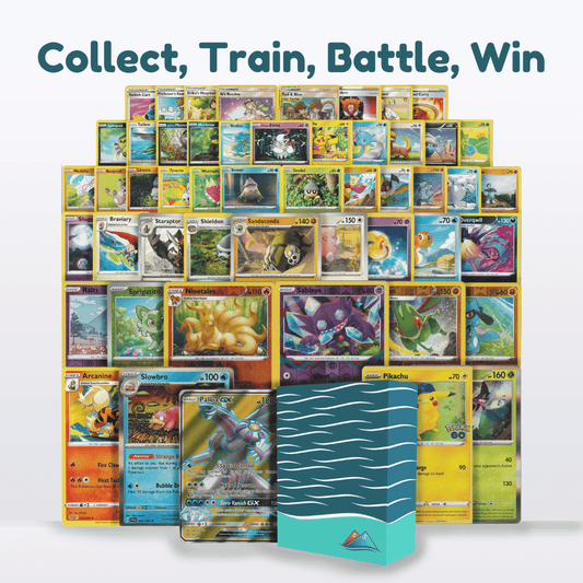 Collect, Train, Battle, Win