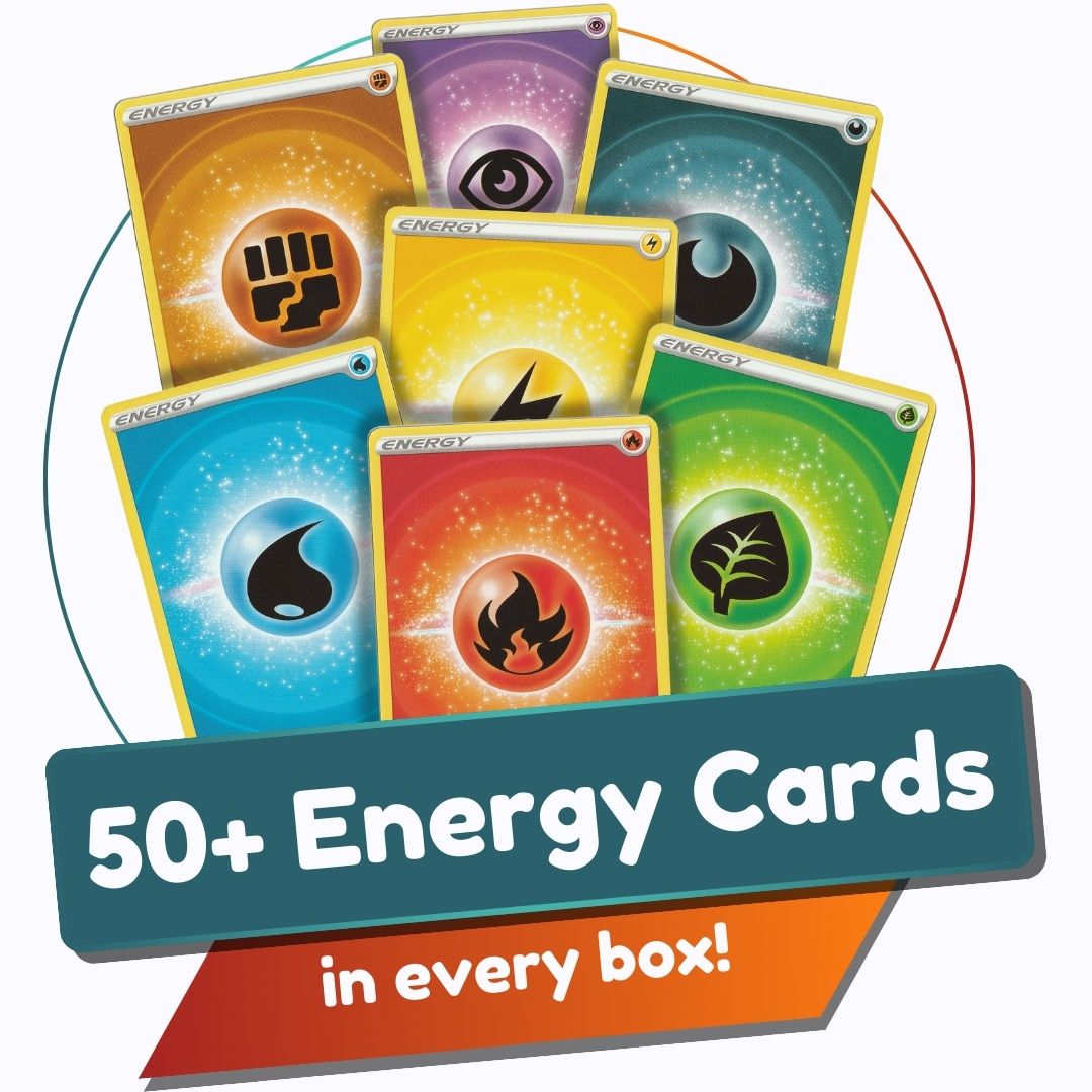 Assorted Energy Bundle | 50+ Authentic Cards | 1x Vintage or Collectible Energy Card Guaranteed